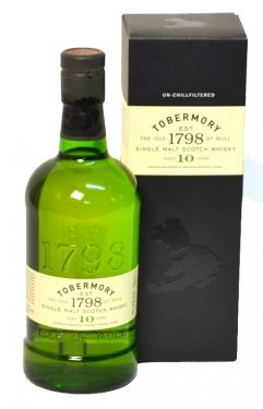 tobermory 10 years old whisky
